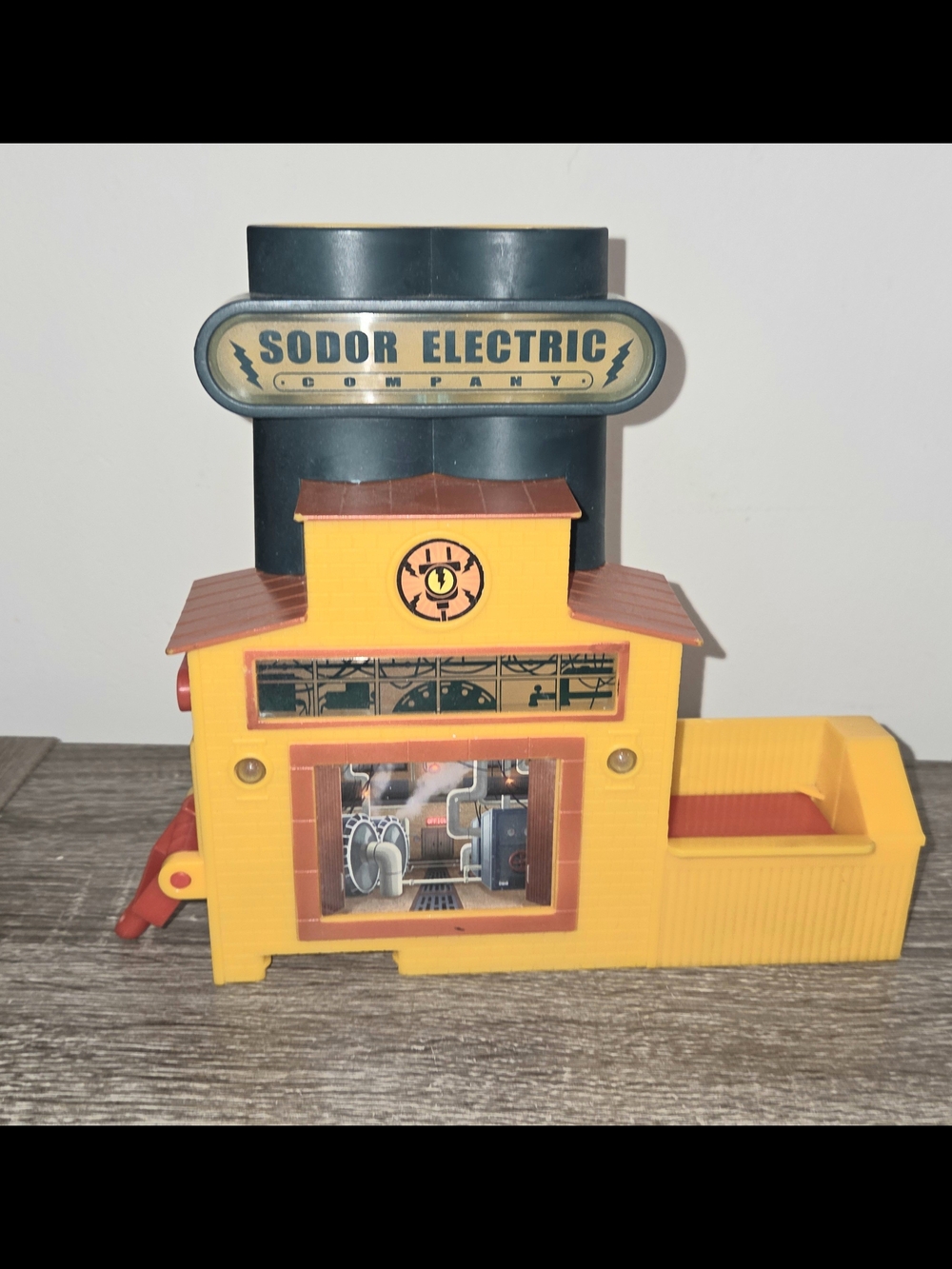 Sodor Electric Company building from the Thomas & Friends TrackMaster